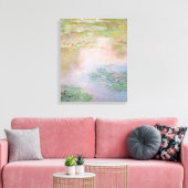Nymphéas canvas afdruk (Insitu (Woonkamer))