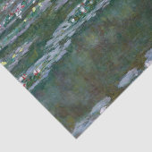 Nympheas door Claude Monet Tissuepapier (Detail)