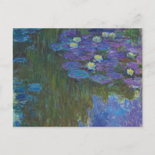 Nymphéas en fleur   1914-17 briefkaart