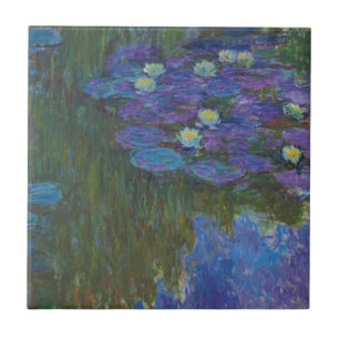 Nymphéas en fleur   1914-17 tegeltje