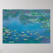 Nymphéas - Water Lilies van Claude Monet Poster (Voorkant)