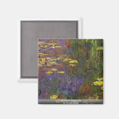 Nymphéas (Water Lily) van Claude Monet Magneet (Voorkant / Achterkant)