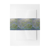 Nympheas (Waterlilies) Claude Monet Uitnodigingen Wikkel (Voorkant Voorbeeld)
