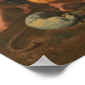 Nymphen & Child Jupiter - Nicolas Poussin Fine Art Poster (Hoek)