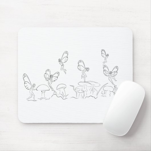 Nymphen in Fary World Muismat (Met muis)