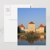 Nymphenburger Schloss bij zonsondergang Briefkaart (Voorkant / Achterkant)