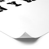 nympho-streepjescodeontwerp poster (Hoek)