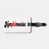 Nymphomaniac Bagagelabel (Achterkant horizontaal)