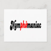 Nymphomaniac Briefkaart (Voorkant)