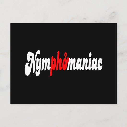 Nymphomaniac Briefkaart (Voorkant)