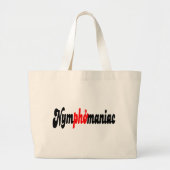 Nymphomaniac Grote Tote Bag (Voorkant)