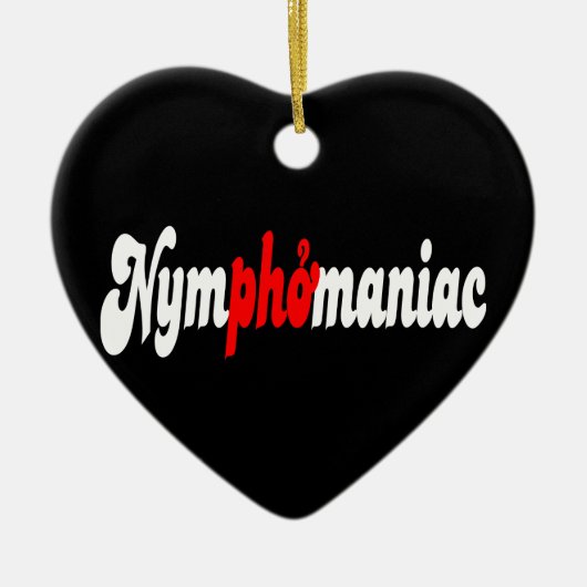 Nymphomaniac Keramisch Ornament (Voorkant)