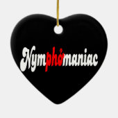 Nymphomaniac Keramisch Ornament (Achterkant)