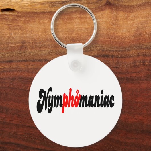 Nymphomaniac Sleutelhanger (Voorkant)