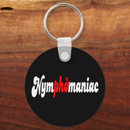 Nymphomaniac Sleutelhanger (Voorkant)
