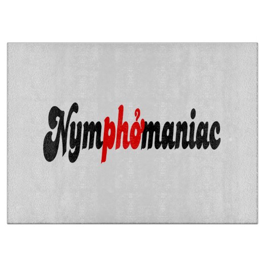 Nymphomaniac Snijplank (Voorkant)