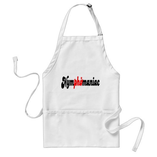 Nymphomaniac Standaard Schort (Voorkant)