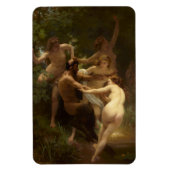 Nymphs en Satyr van William-Adolphe Bouguereau Magneet (Verticaal)