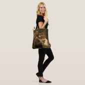 Nymphs en Satyr van William-Adolphe Bouguereau Tote Bag (Op model)