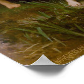 Nymphs en Satyr, William-Adolphe Bouguereau Poster (Hoek)