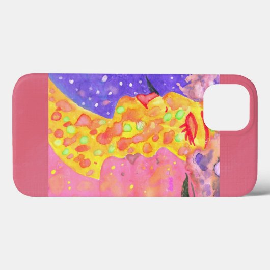 Nymphs Folk Art van AnyaC Case-Mate iPhone Case (Achterkant (horizontaal))