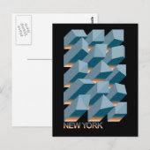 NYNY Broadway Post Card Briefkaart (Voorkant / Achterkant)