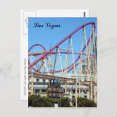 nyny vegas onderzetter briefkaart (Voorkant / Achterkant)