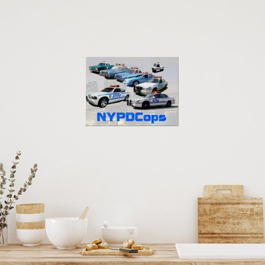 NYPDCops Poster (Keuken)