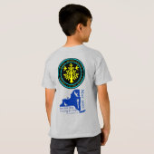 NYS Young Birders Club T-Shirt (kinder) (Achterkant volledig)
