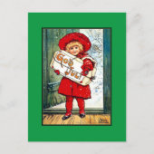 Nystrom - Vrolijk kerstfeest,  illustratie Briefkaart (Voorkant)