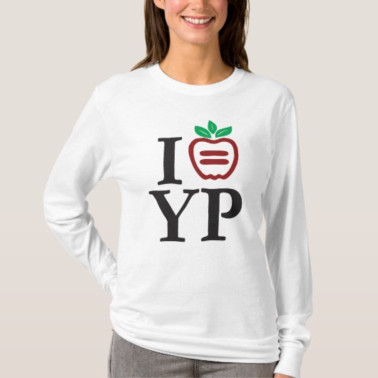 NYULYP-dames met lange hoes T-shirt (Voorkant)