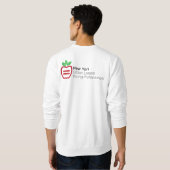 NYULYP Logo Basis Sweatshirt (Achterkant volledig)