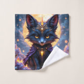 Nyx – Bewaker van het maanlicht. Bad Handdoek (Wasdoekje)