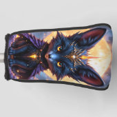 Nyx – Bewaker van het maanlicht. Golfheadcover (Voorkant)