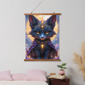 Nyx – Bewaker van het maanlicht. Hangend Wandkleed (Slaapkamer)