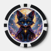 Nyx – Bewaker van het maanlicht. Poker Chips (Voorkant)