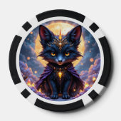Nyx – Bewaker van het maanlicht. Poker Chips (Achterkant)