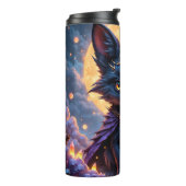 Nyx – Bewaker van het maanlicht. Thermosbeker (Gedraaid links)
