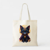 Nyx – Bewaker van het maanlicht.  Tote Bag (Achterkant)