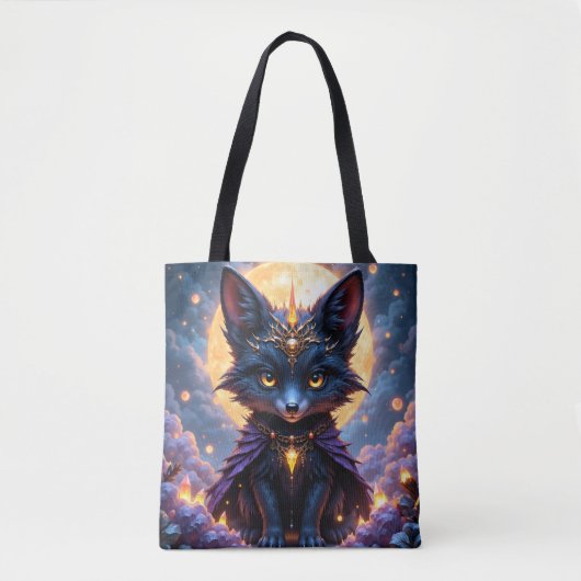 Nyx – Bewaker van het maanlicht.  Tote Bag (Voorkant)