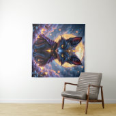 Nyx – Bewaker van het maanlicht. Wandkleed (In Situ (horizontaal))