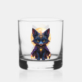 Nyx – Bewaker van het maanlicht. Whisky Glas (Achterkant)