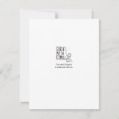 Nyx en Hespera (nacht en dag) Kerst Kaart (Achterkant)