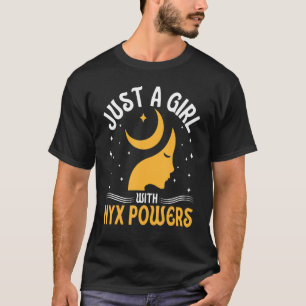 Nyx Godin Oude Griekse Mythologie Levensstijl Nach T-shirt