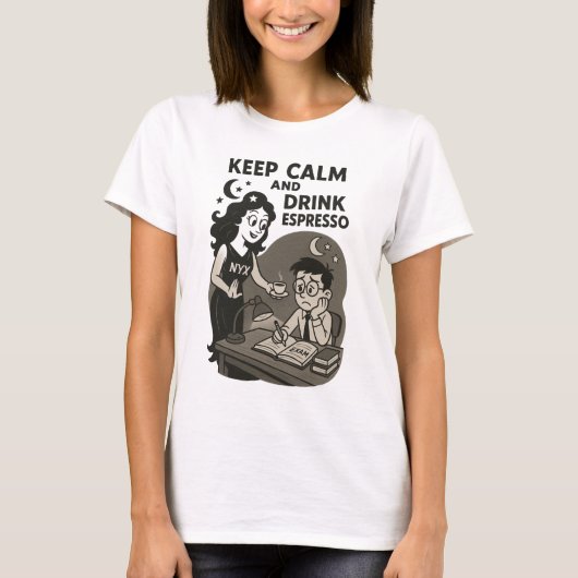 Nyx (godin van bedrog) t-shirt (Voorkant)