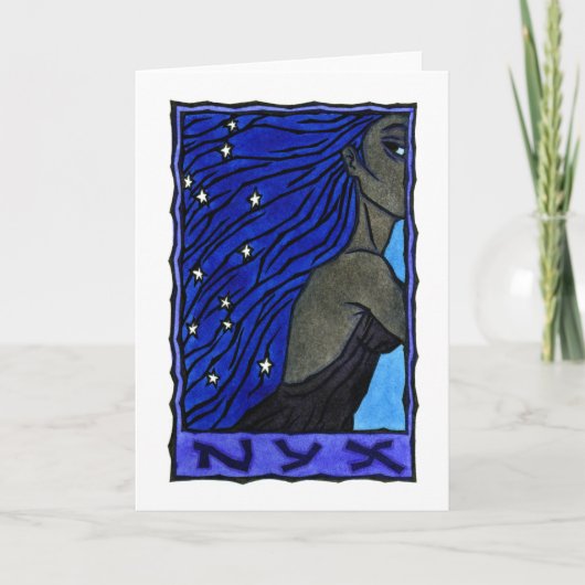Nyx Greeting Card Kaart (Voorkant)