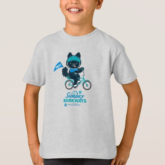 Nyx Sunday Barkways kinder t-shirt (Voorkant)