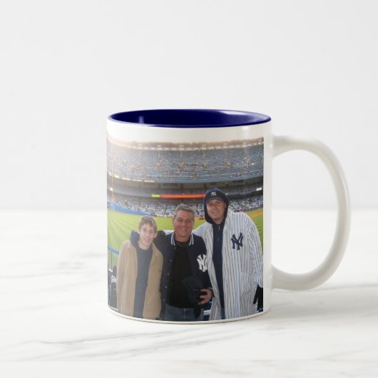 NYY Vader Tweekleurige Koffiemok (Rechts)