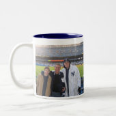 NYY Vader Tweekleurige Koffiemok (Links)