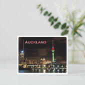 NZ Auckland - Sky Tower - Briefkaart (Staand voorkant)